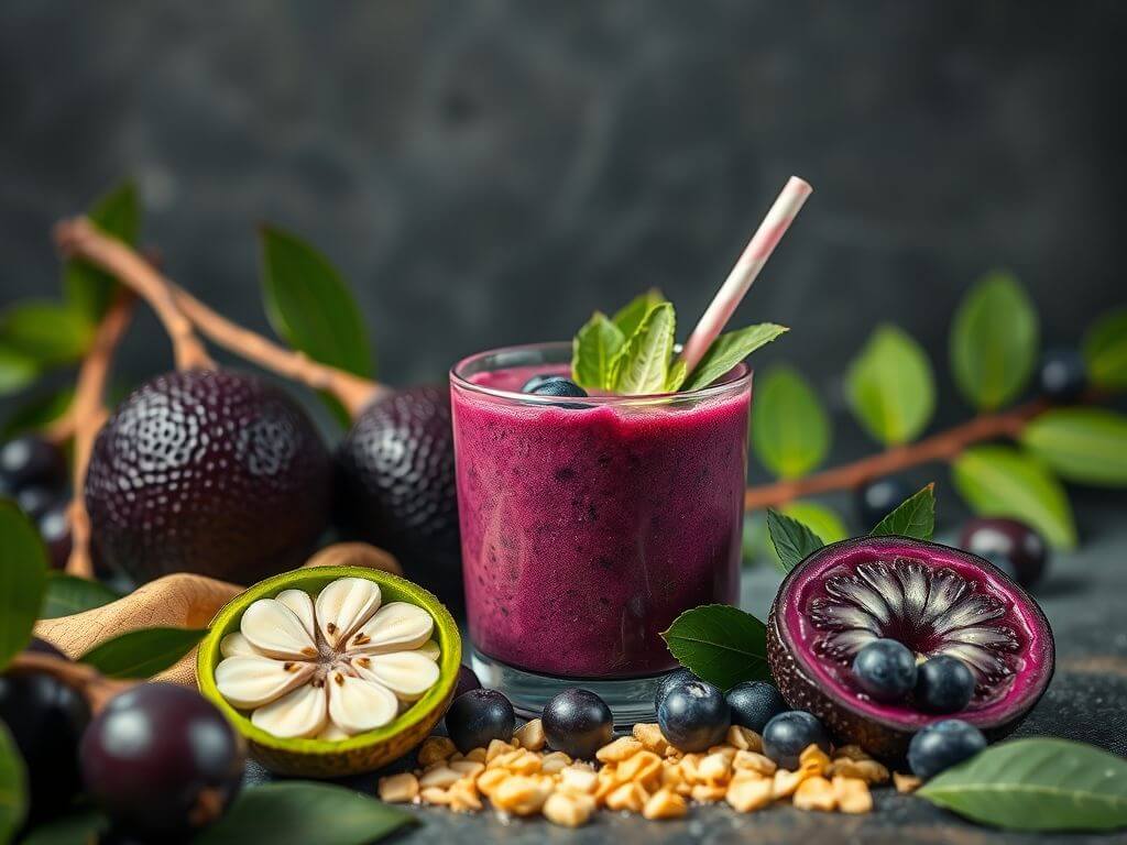 Açaí with Açaí with ginger