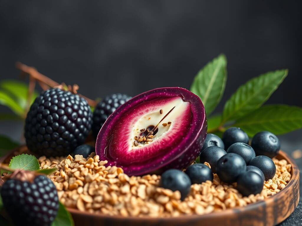 Açaí with Açaí with granola