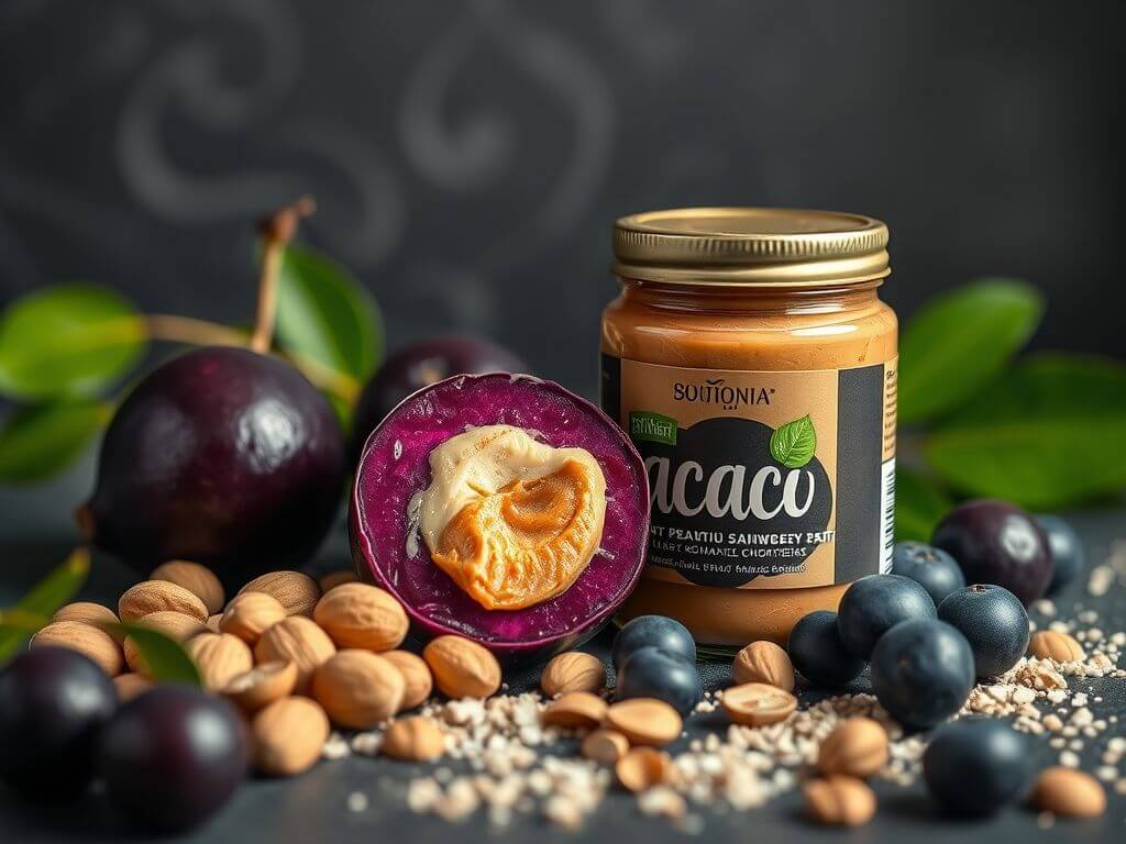 Açaí with Açaí with peanut butter