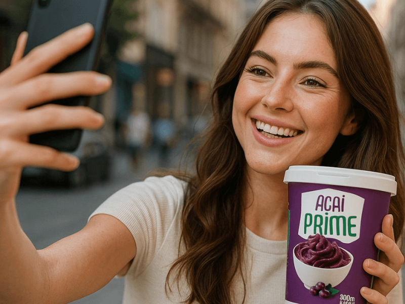 Açaí prime selfie 2