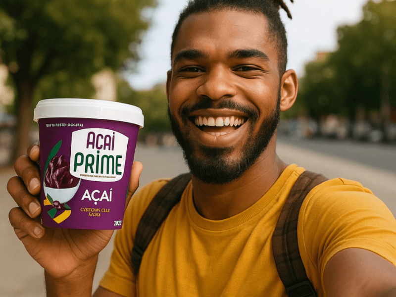 Açaí prime selfie 3